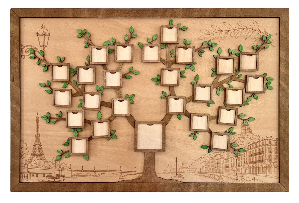 Framed Family Tree