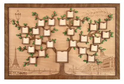 Framed Family Tree
