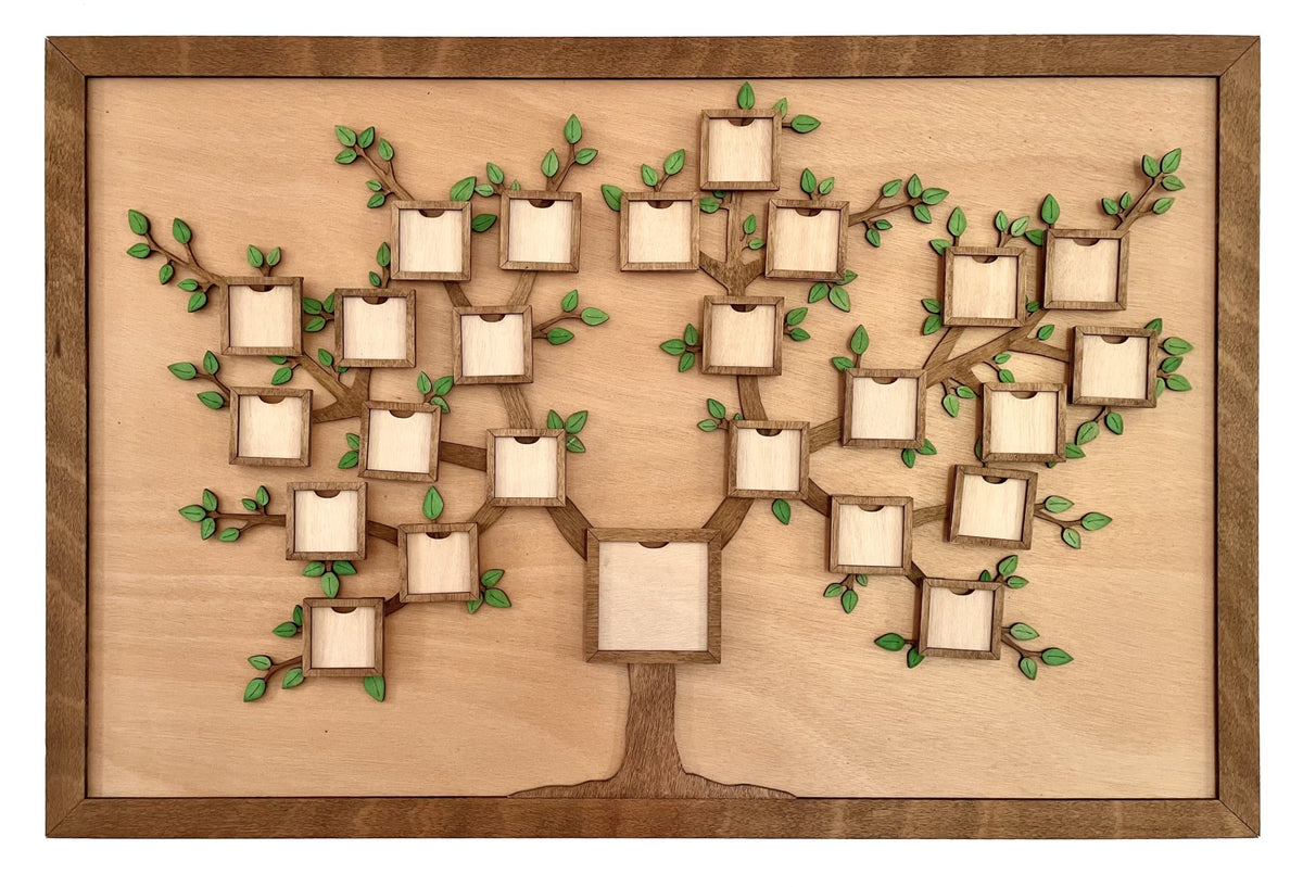 Framed Family Tree