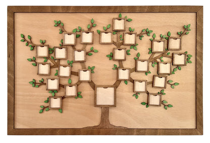 Framed Family Tree