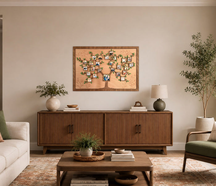 Framed Family Tree
